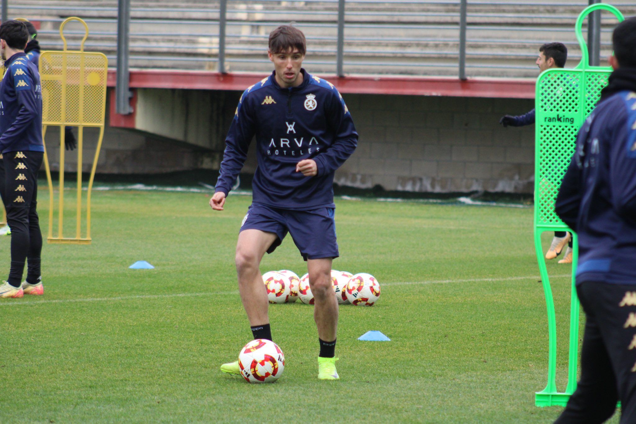 Lanchi, en su primer entrenamiento con la Cultural. | CYD