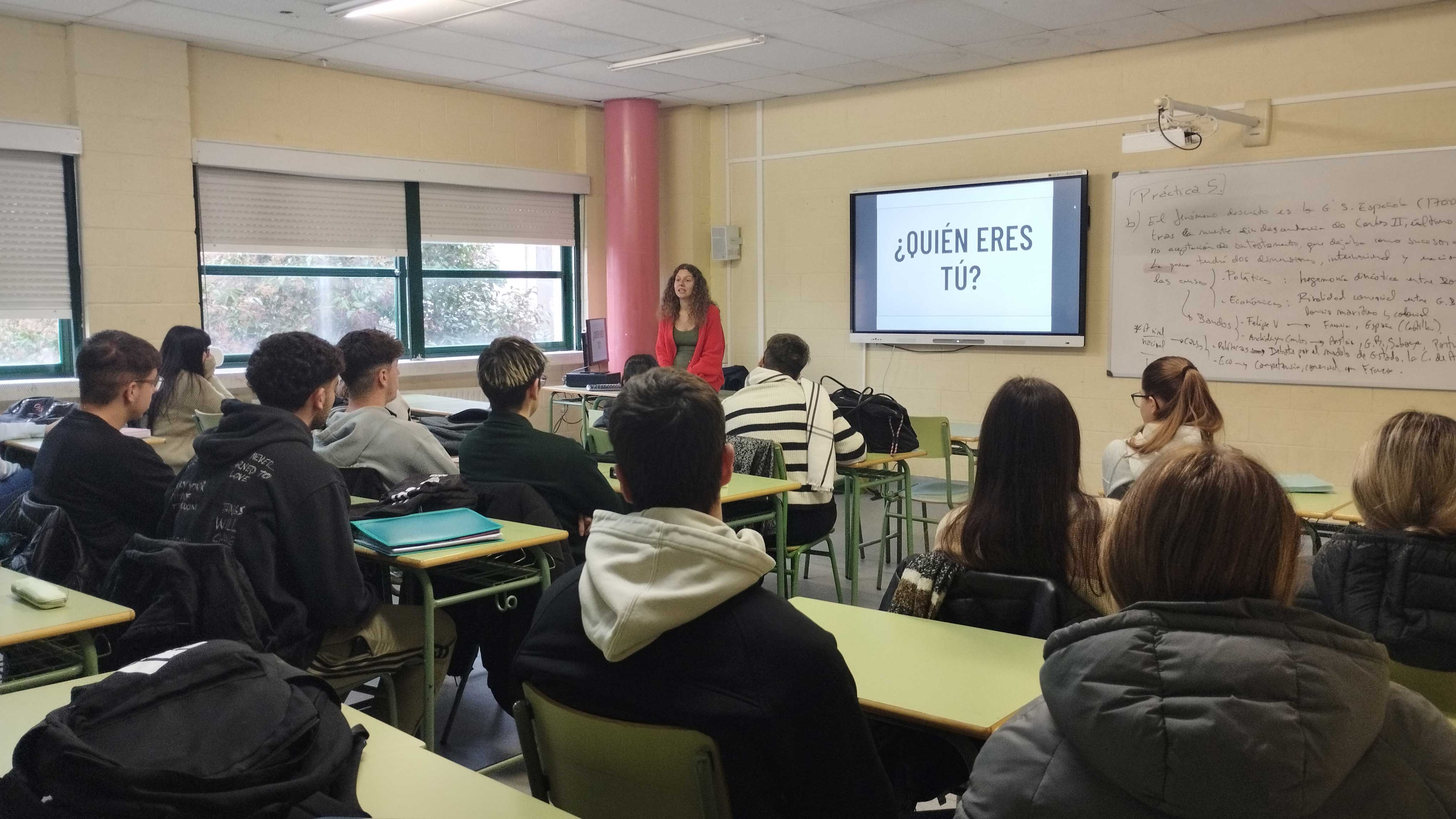 Imagen de archivo de alumnos en un centro educativo de la provincia de León. | L.N.C.