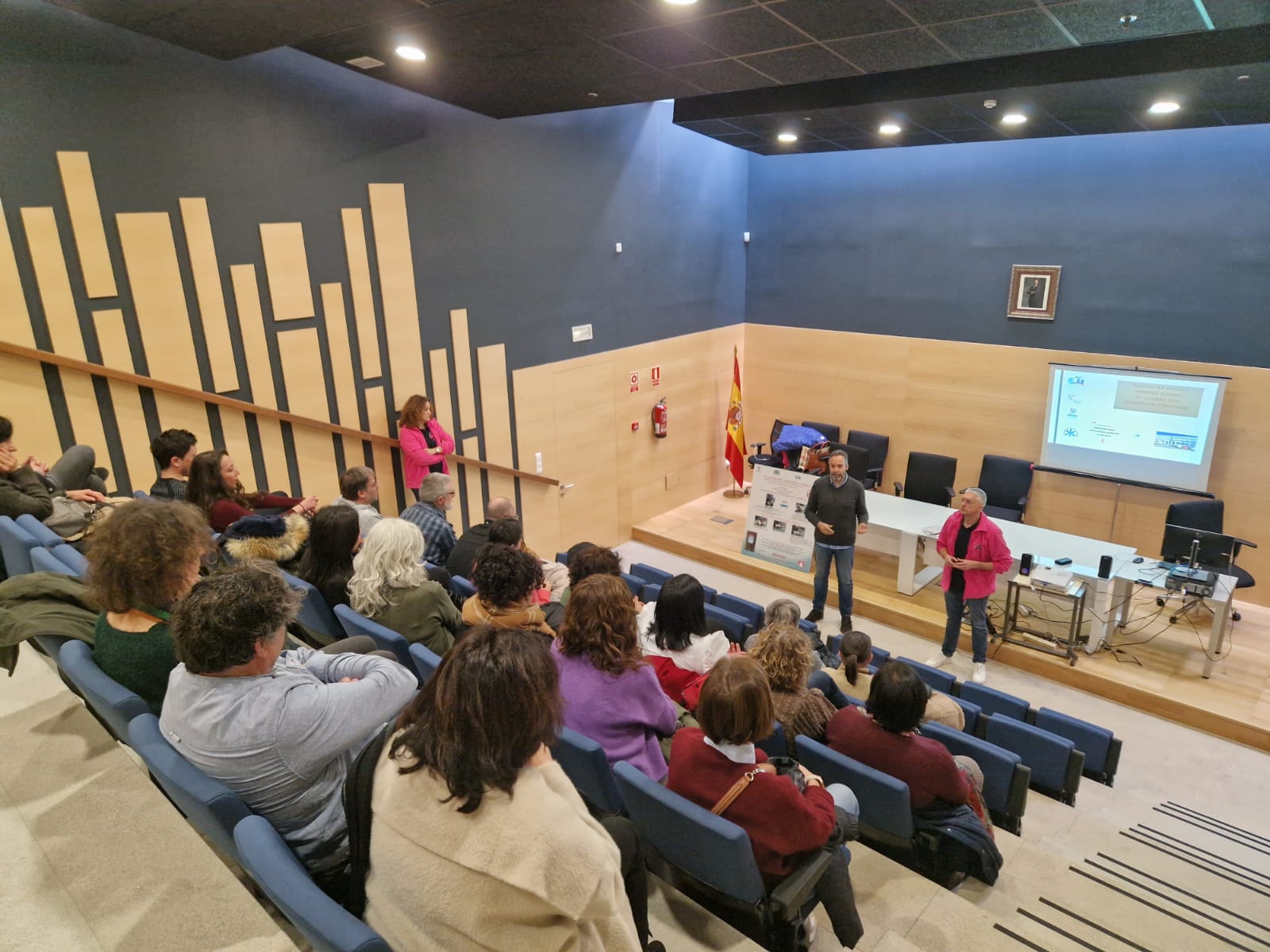 Interior de los Juzgados de Ponferrada.