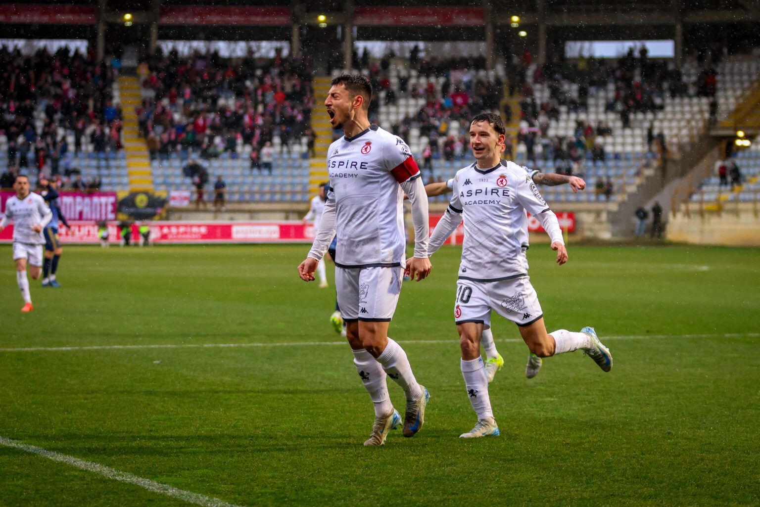 Kevin Presa celebra uno de los goles esta temporada. | CYD