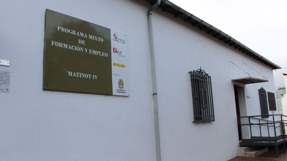 Imagen de archivo de la Escuela Taller de Ponferrada.