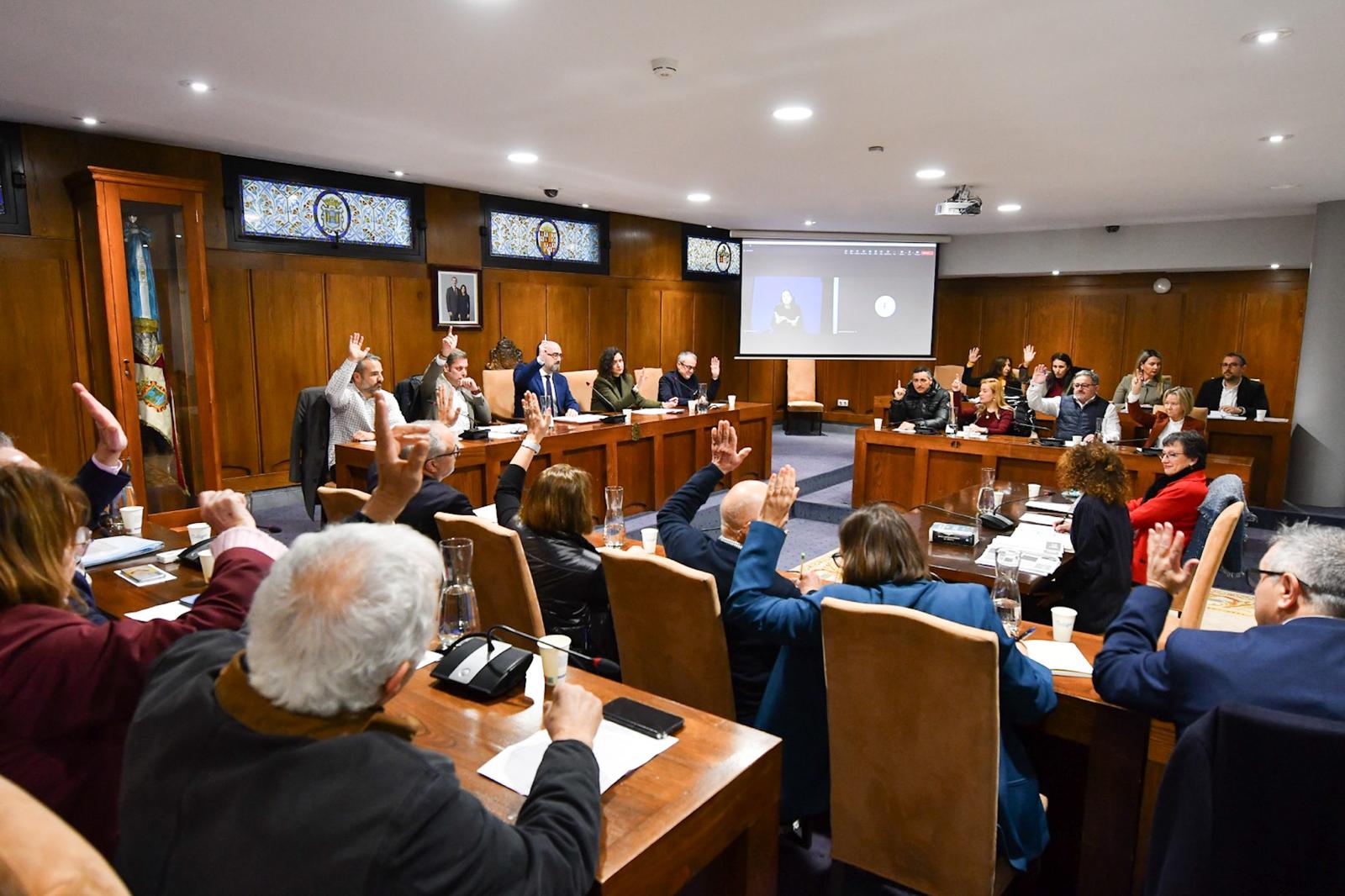 Imagen del plenario en Ponferrada.