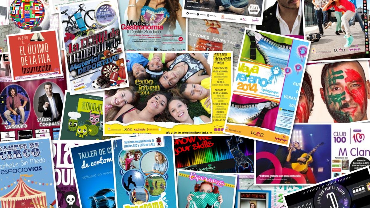 Collage de algunas de las actividades del último año.