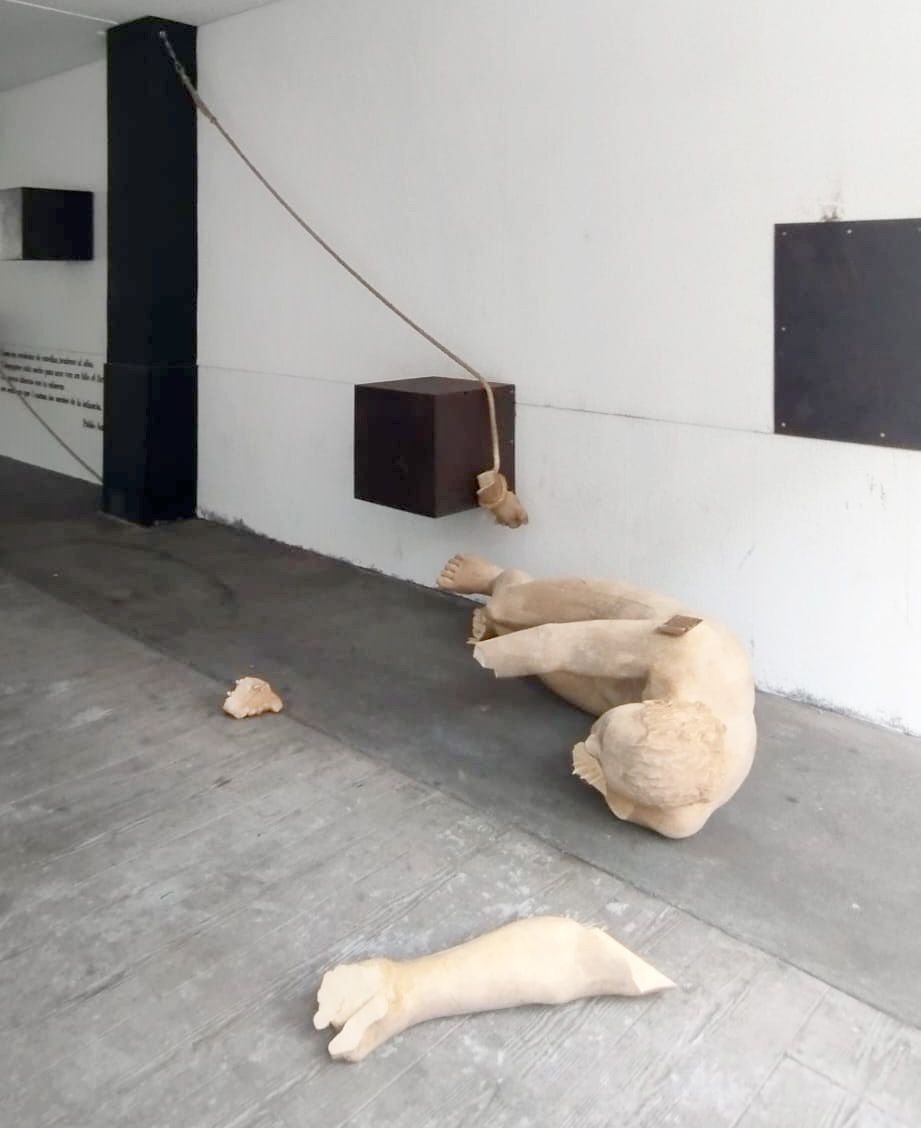 Así apareció la escultura. | ICAL