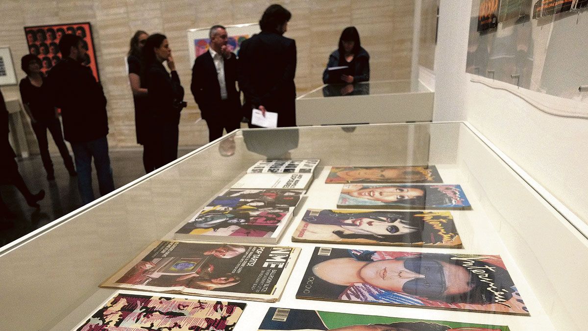El Musac acoge actualmente la exposición 'All Yesterday's Parties. Andy Warhol, música y vinilos (1949-1987). | DANIEL MARTÍN