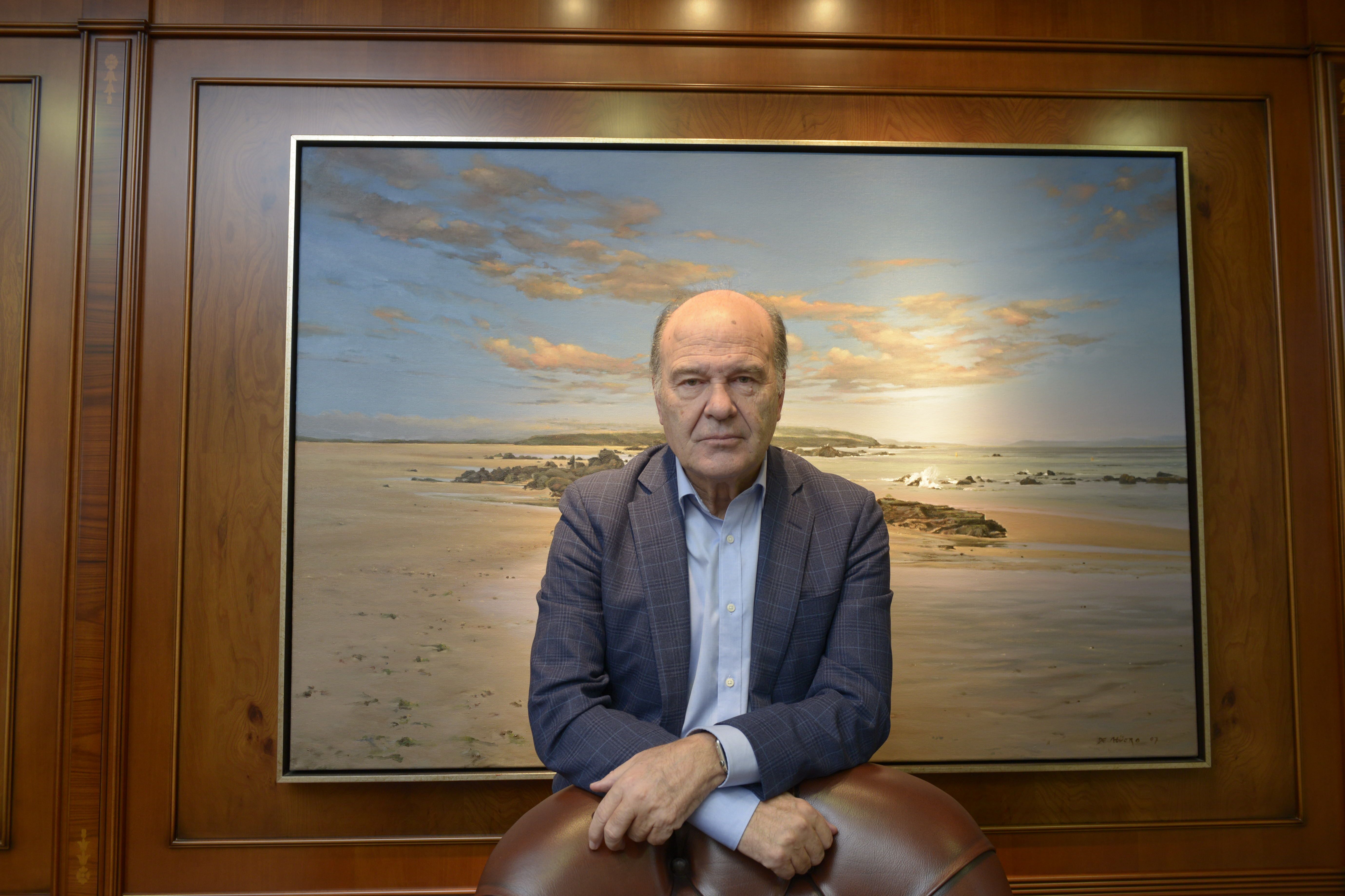 El presidente del Consejo de Colegios de Médicos de Castilla y León, José Luis Díaz Villarig. | MAURICIO PEÑA