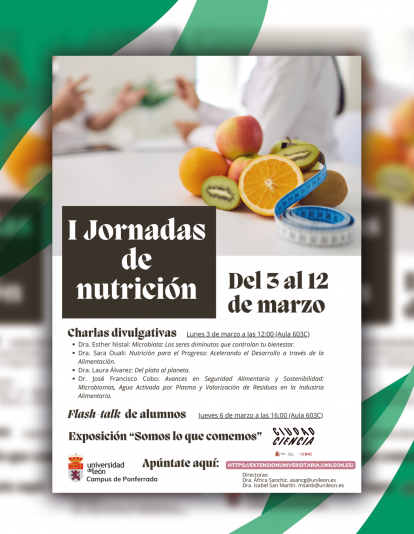Cartel de las jornadas. Cartel de las jornadas.