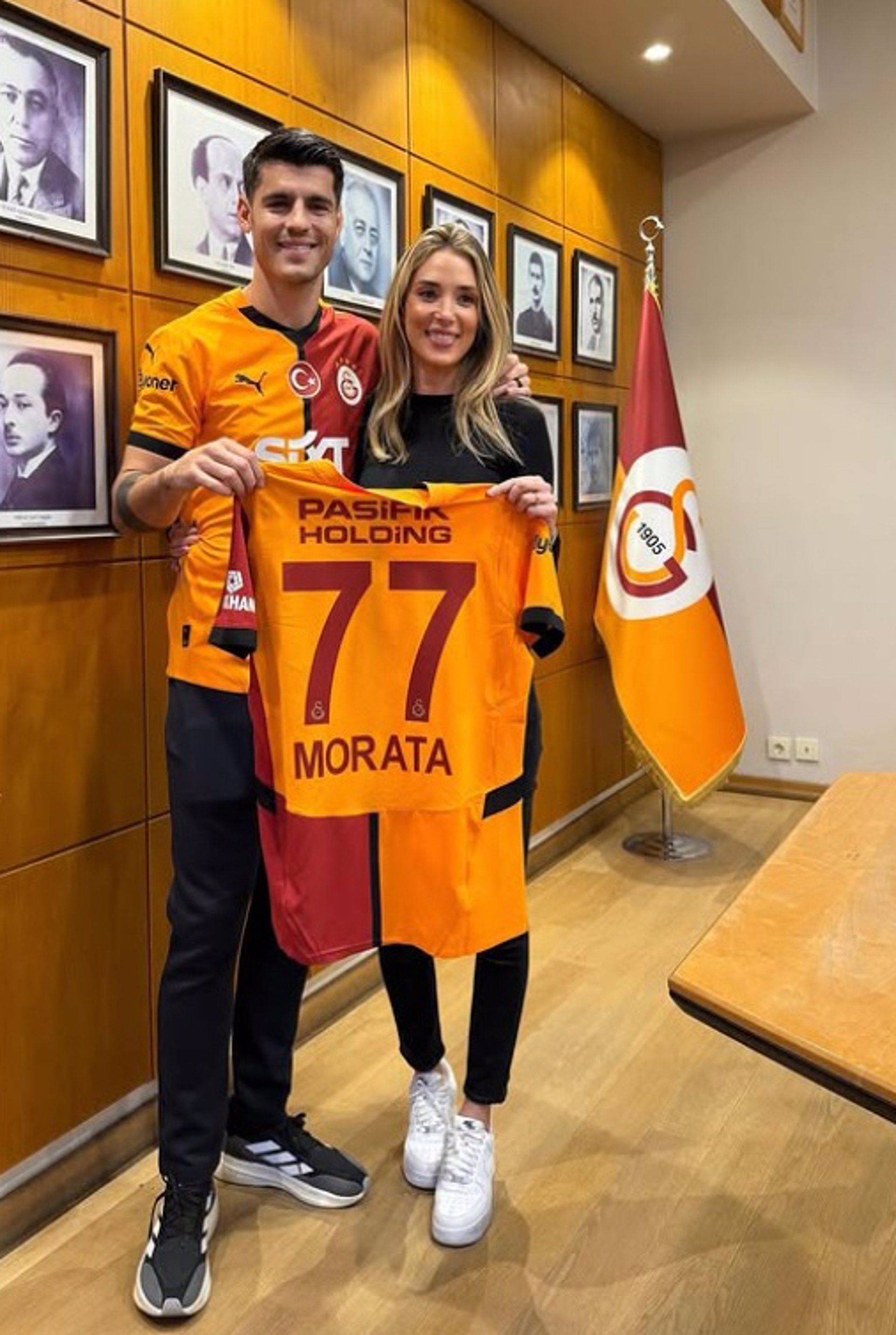 Álvaro Morata y  Alice Campello |EUROPA PRESS