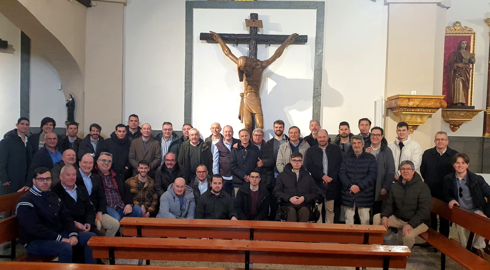 Tradicional reunión de los braceros del paso de la Agonía. | L.N.C.