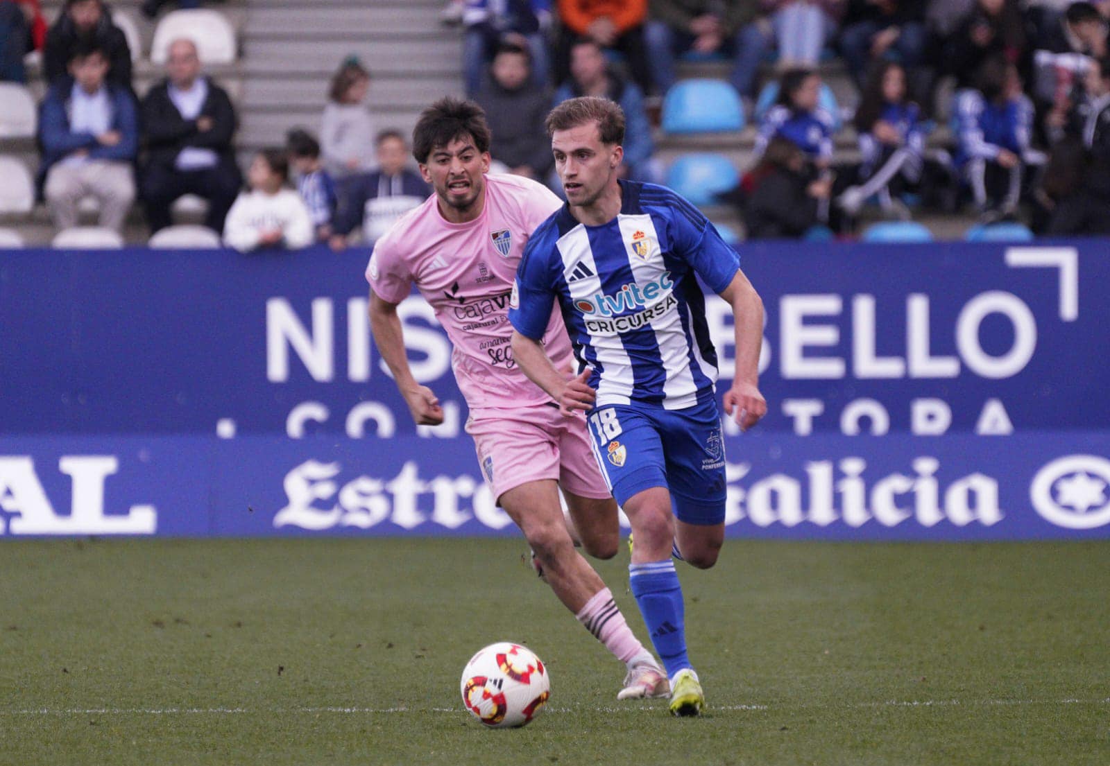 Álvaro Ramón durante el partido ante la Segoviana. SDP