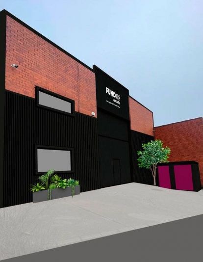 Imagen del nuevo centro logístico de patrimonio de Fundos. Imagen del nuevo centro logístico de patrimonio de Fundos.