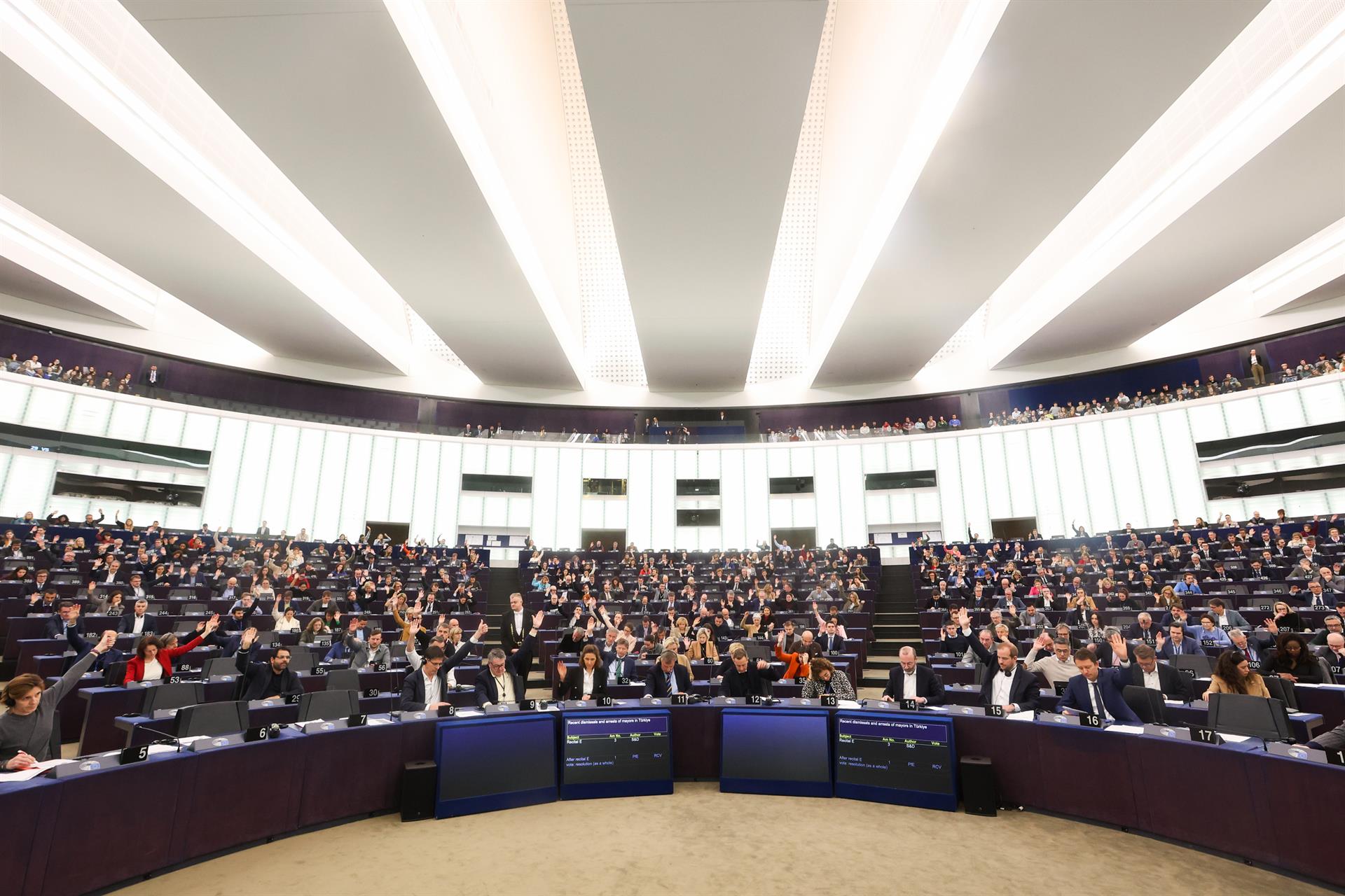 Una imagen de archivo del Europarlamento. | EP