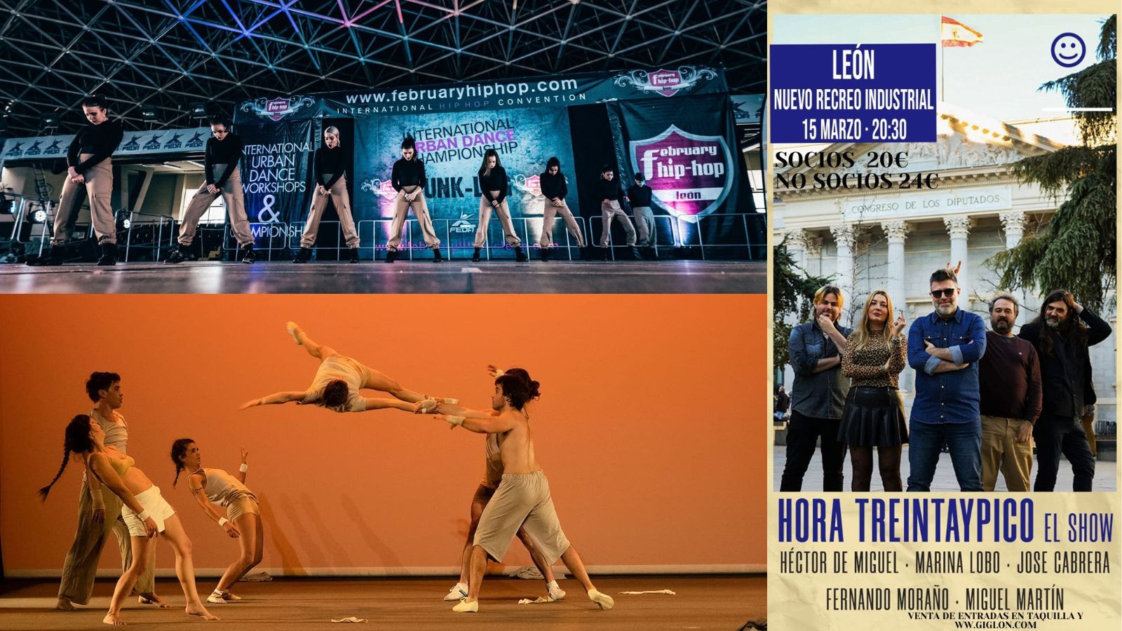 Todos los planes de los que disfrutar en León desde el 14 hasta el 16 de marzo. | L.N.C.