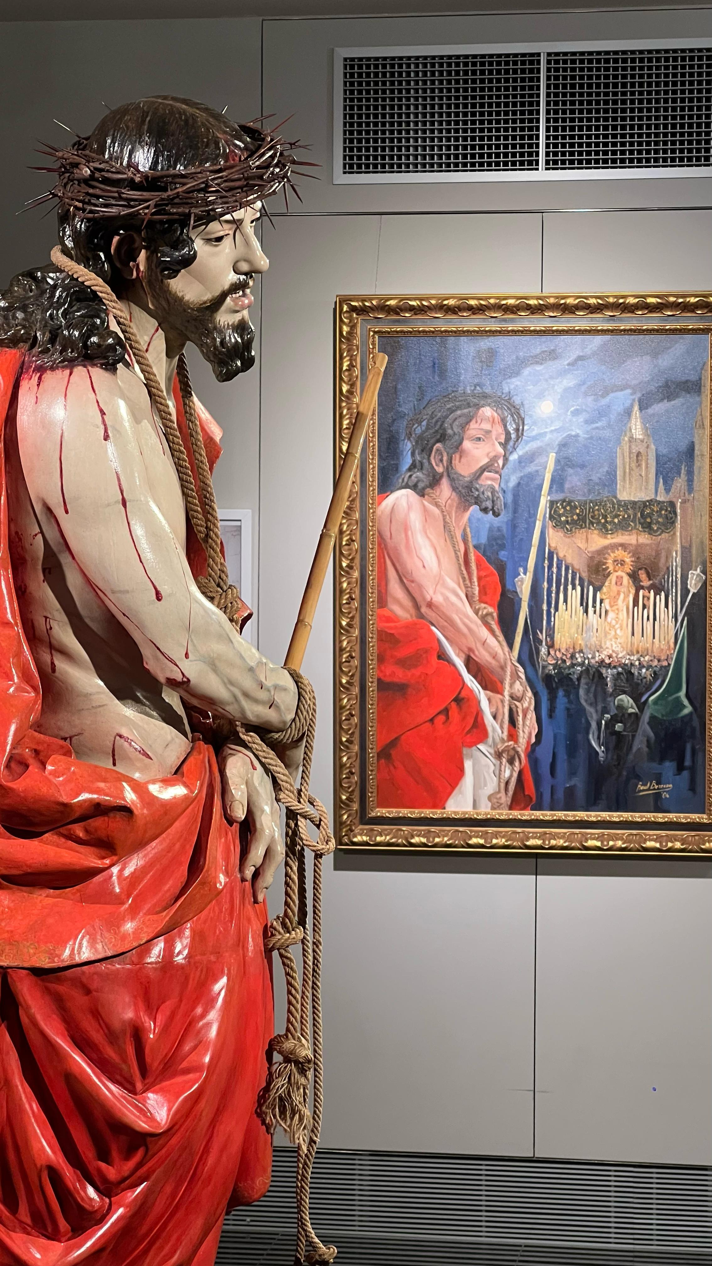 Jesús de la Misericordia, de Luisa Roldán y patrimonio de la Redención, en el Museo. | ANDRÉS GONZÁLEZ