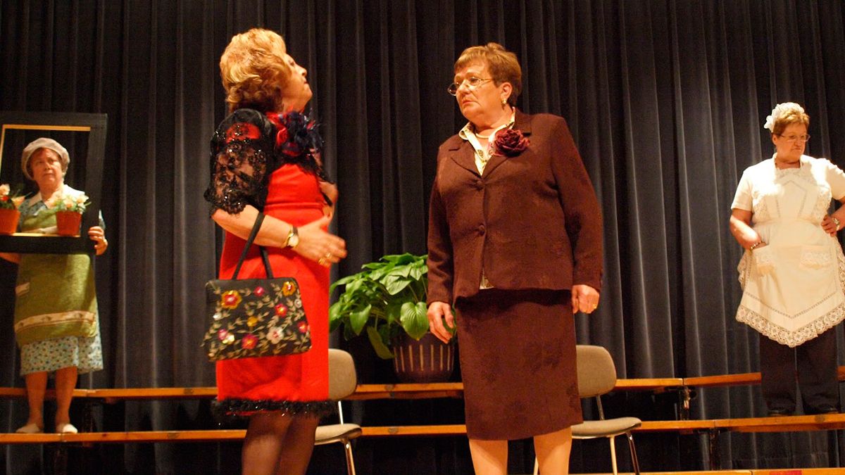 Imagen de archivo de la representación de una de las obras de los alumnos de la Universidad de la Experiencia.