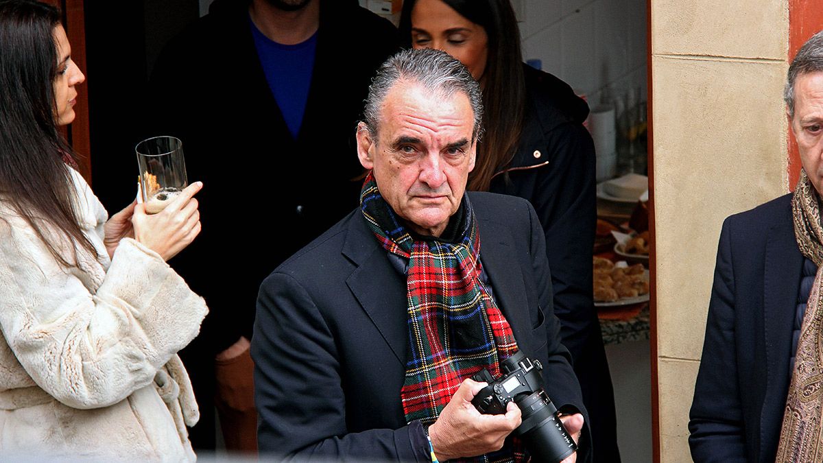 Mario Conde durante esta Semana Santa en León. | ICAL Mario Conde durante esta Semana Santa en León. | ICAL