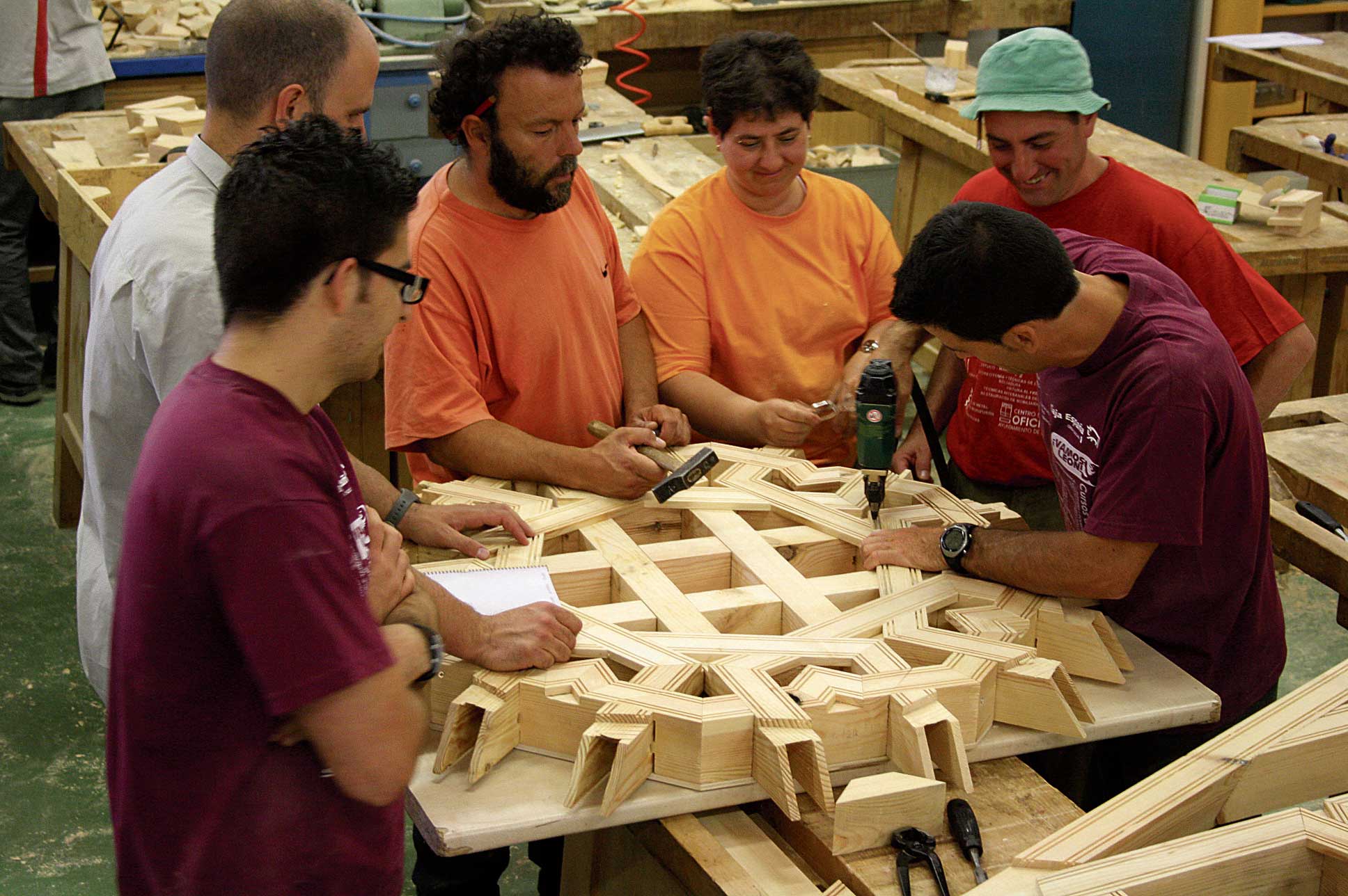 Taller de carpintería de Vallecillo. | L.N.C.
