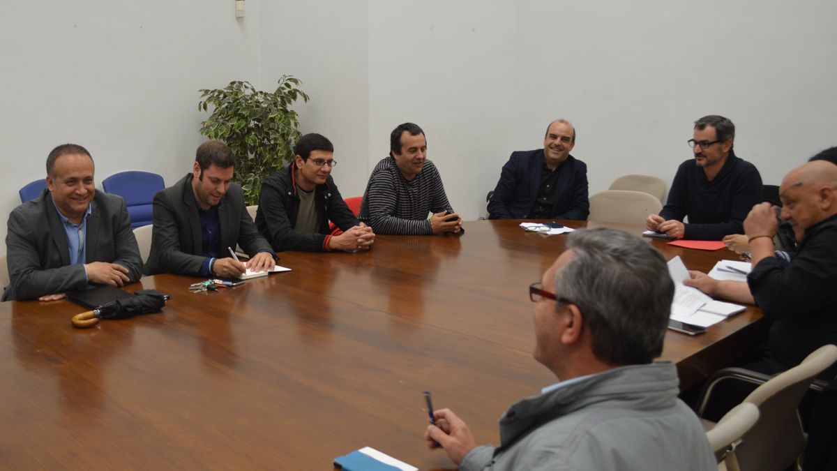 Reunión de la Mesa de la Energía que se celebró el jueves en Ponferrada. | L. N. C. Reunión de la Mesa de la Energía que se celebró el jueves en Ponferrada. | L. N. C.