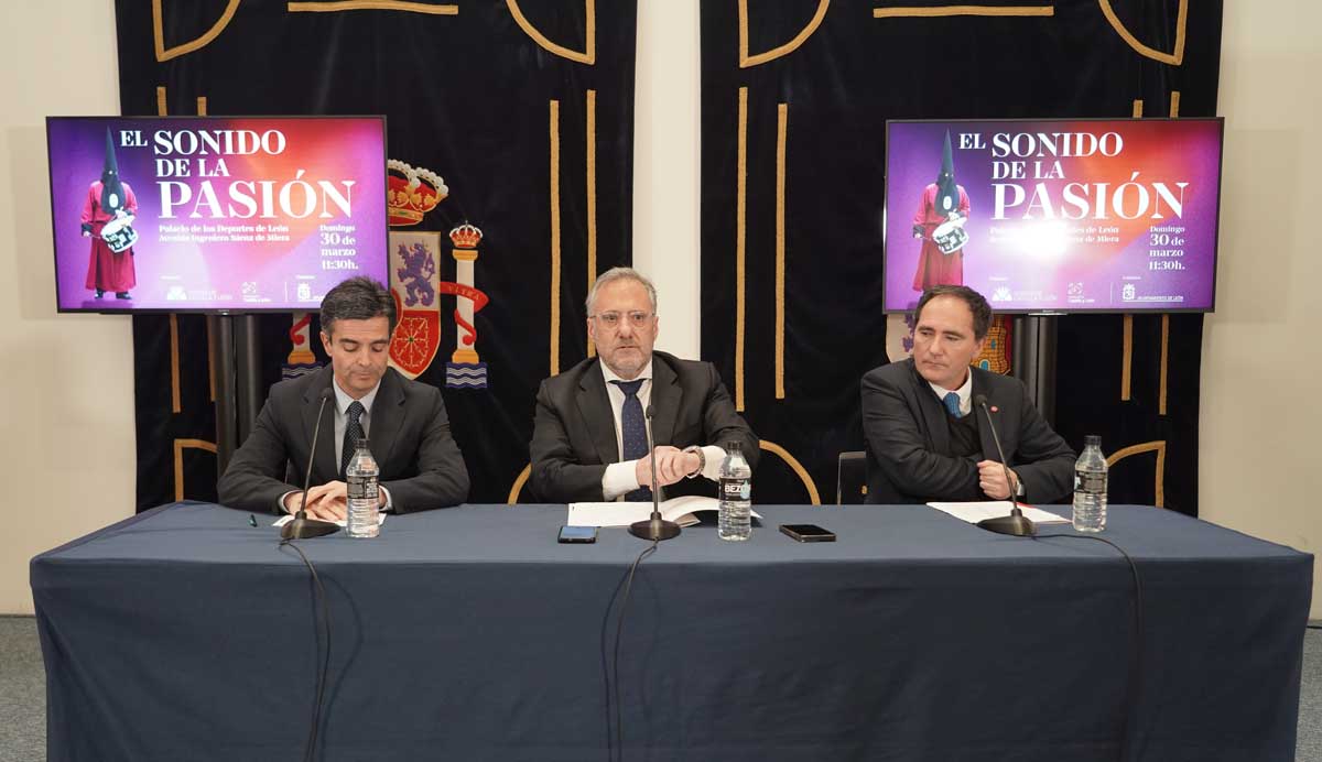 Presentación del concierto 'El sonido de la pasión'. | RUBÉN CACHO (ICAL)