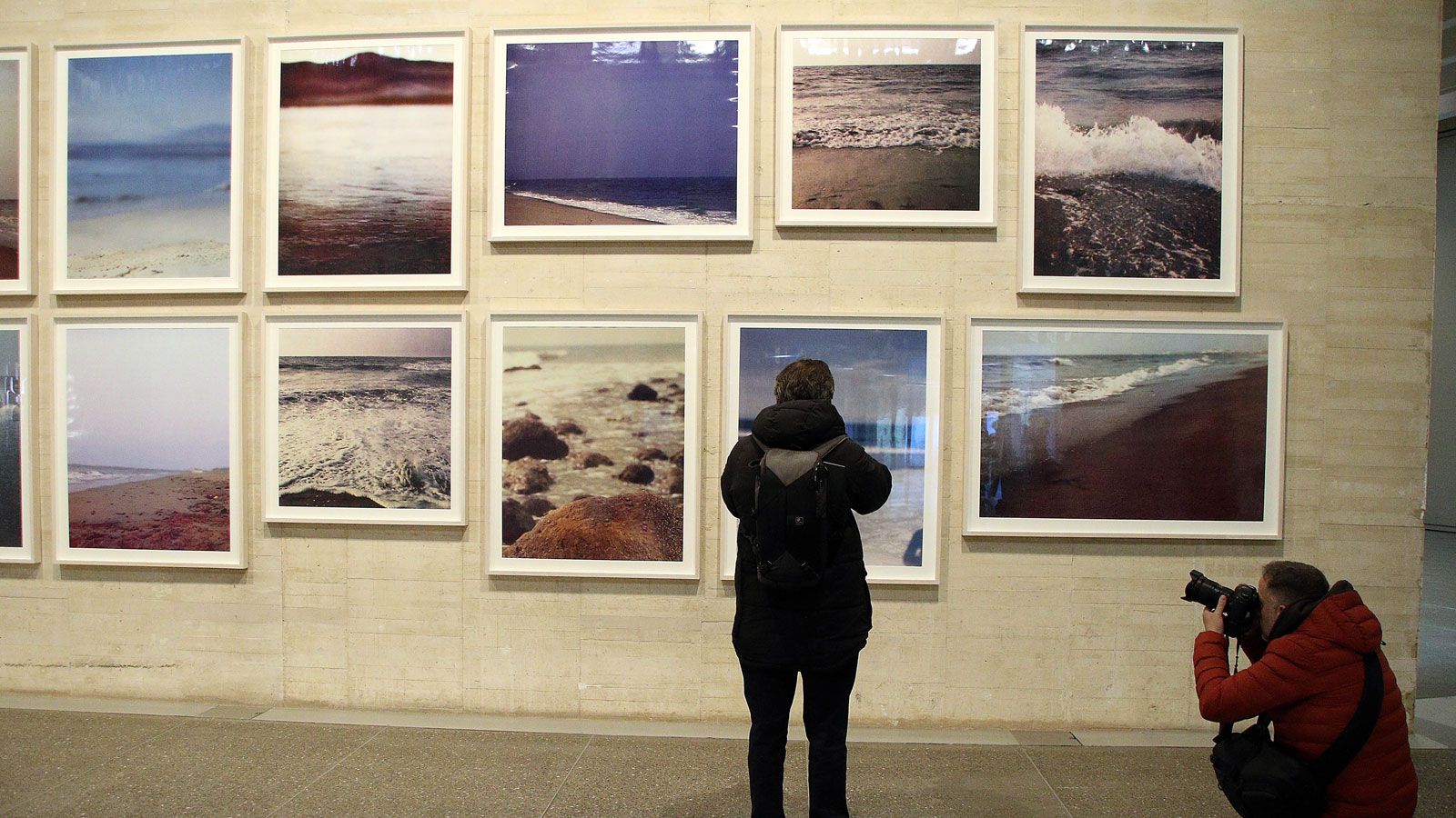 Una imagen de la inauguración que tuvo lugar este viernes en el Musac. | PEIO GARCÍA (ICAL)