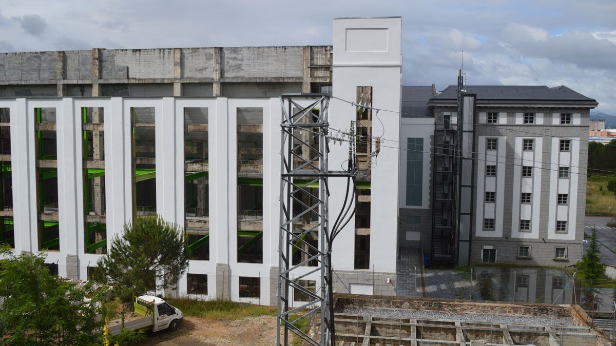 Situación del edificio de Compostilla I, que será la sede del Museo de la Energía. | L.N.C.