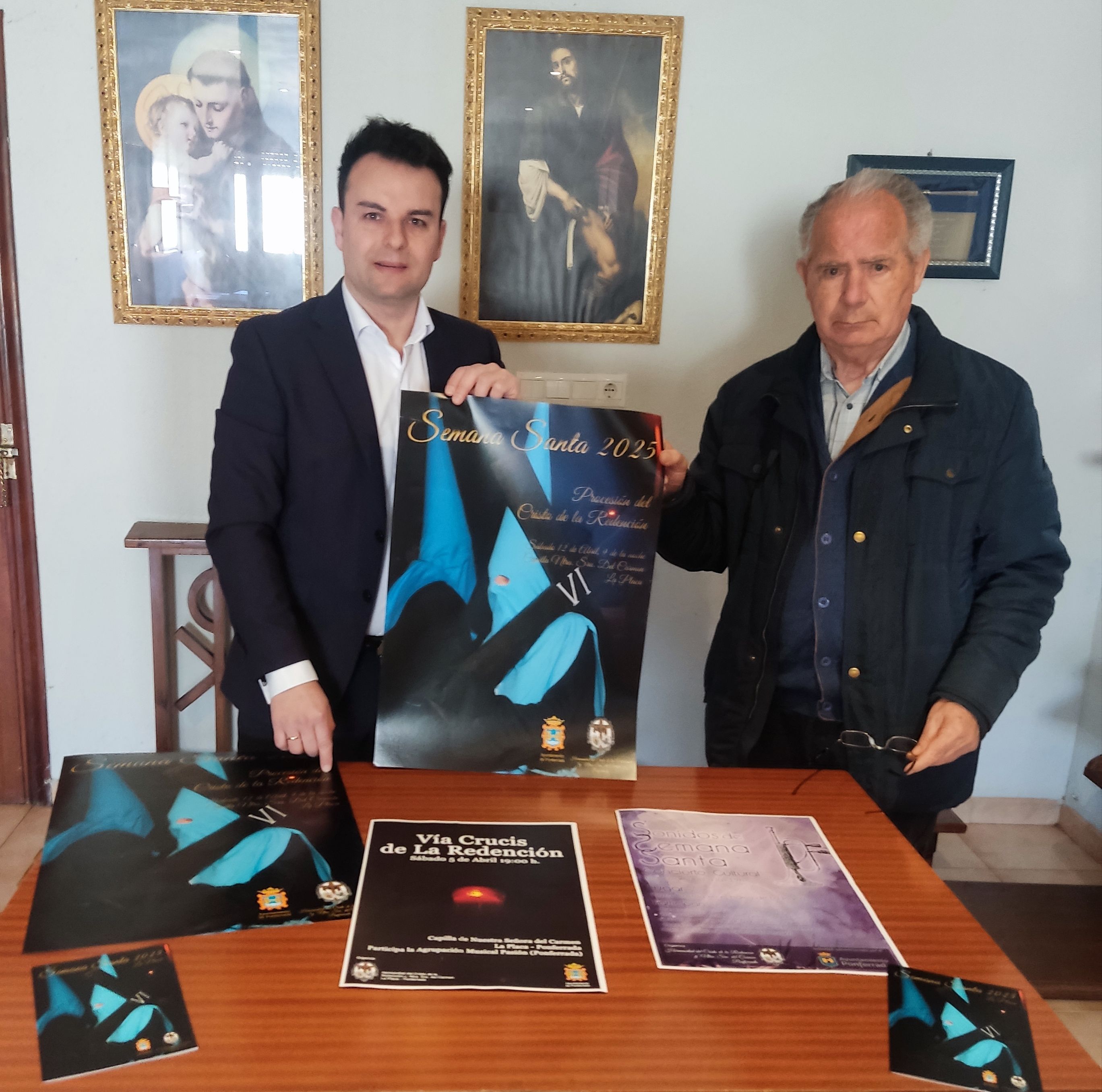 Presentación de los actos de la Semana Santa del año pasado en La Placa.