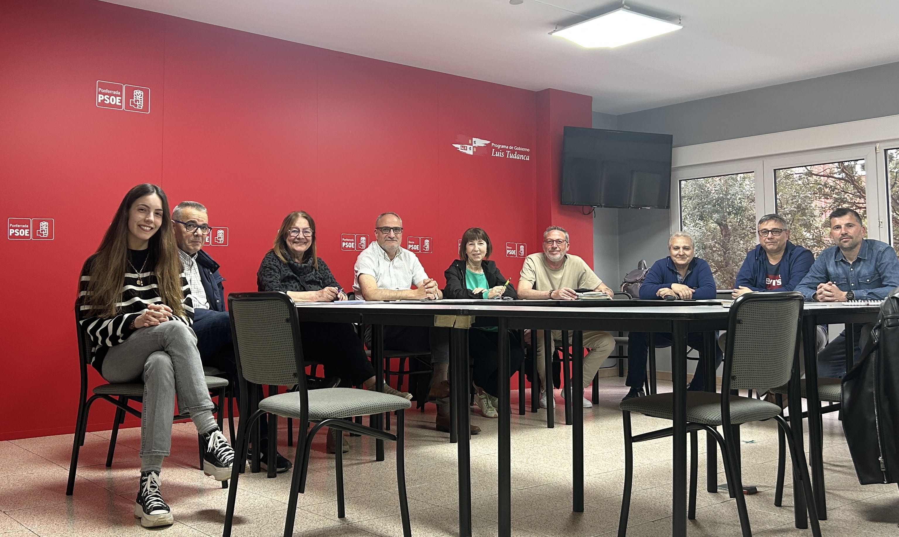 Última Comisión del PSOE en Ponferrada.