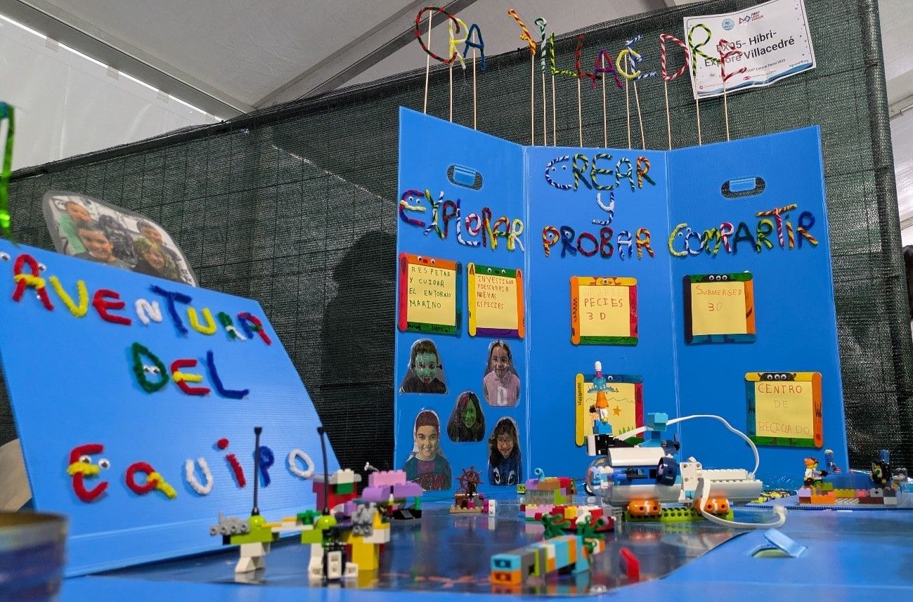Proyecto elaborado por los alumnos del CRA de Villacedré. | L.N.C. Proyecto elaborado por los alumnos del CRA de Villacedré. | L.N.C.