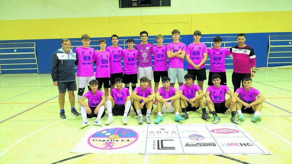 El Trepalio ha hecho historia clasificándose para la Copa España que se disputará en Murcia este fin de semana. MAURICIO PEÑA