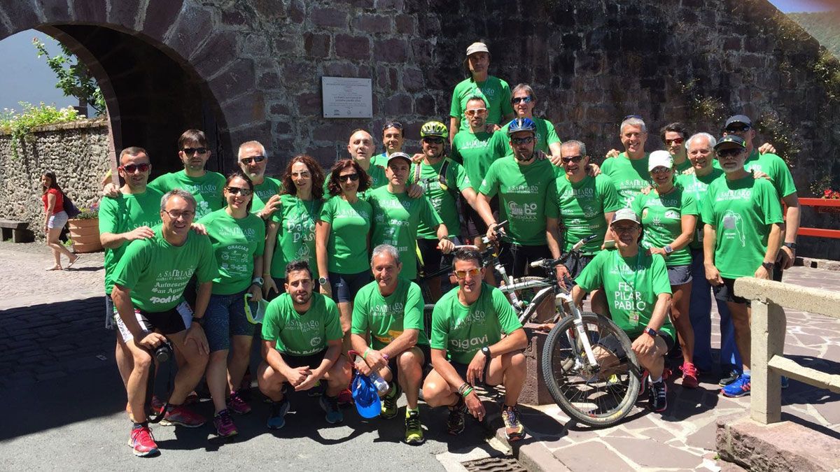 La carrera ya ha partido de Saint Jean de Pied de Port. | L.N.C.