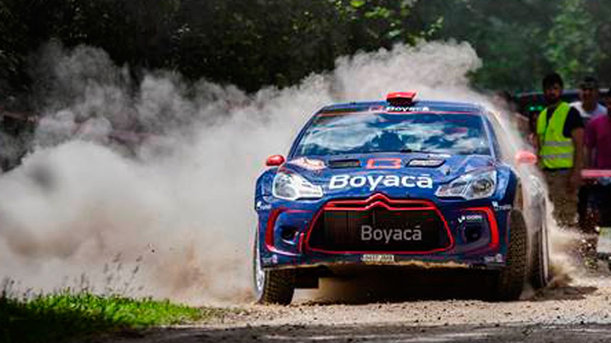 Uno de los participantes del Rallye Tierra del Bierzo.