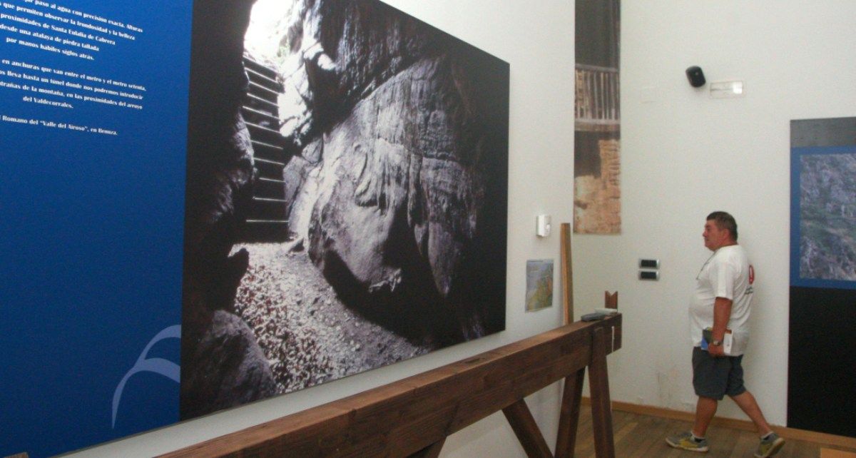 Una de las salas del Aula de Interpretación de los Canales de Puente de Domingo Flórez. | Ical