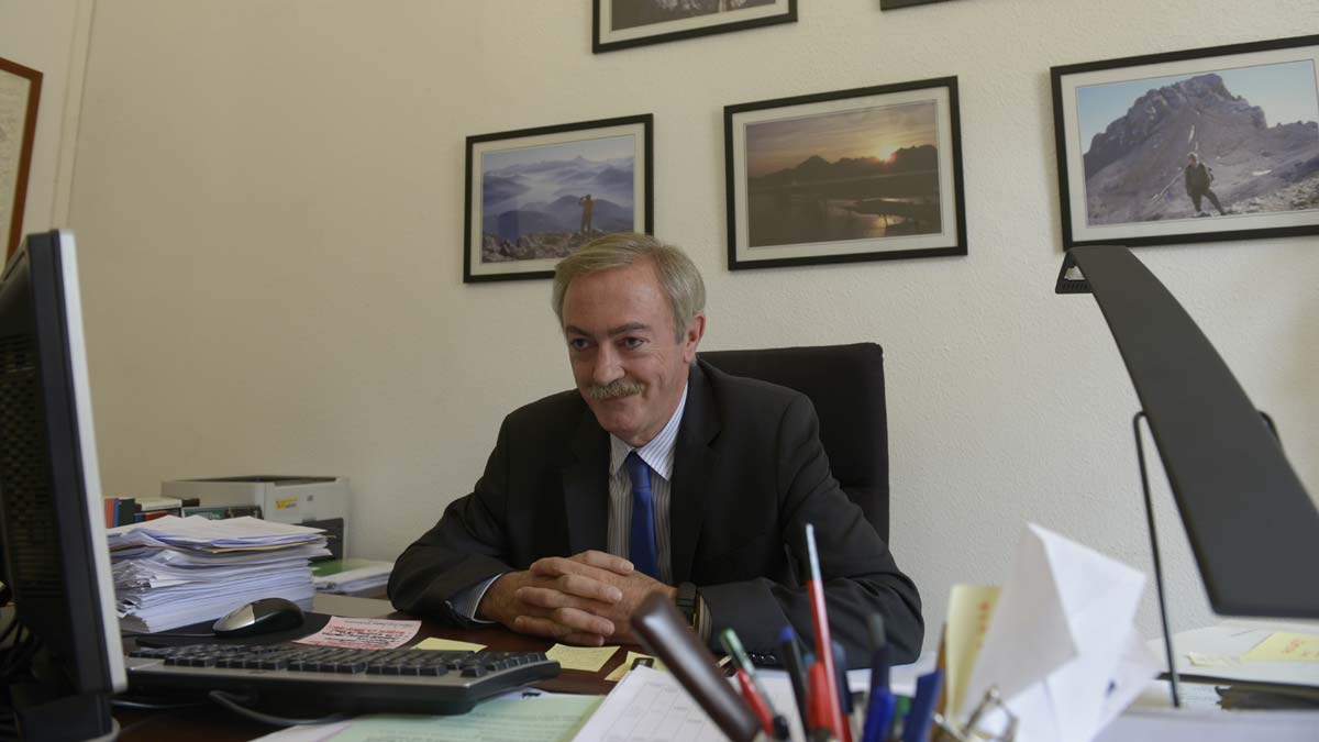 Emilio Fernández, fiscal jefe de León. | MAURICIO PEÑA