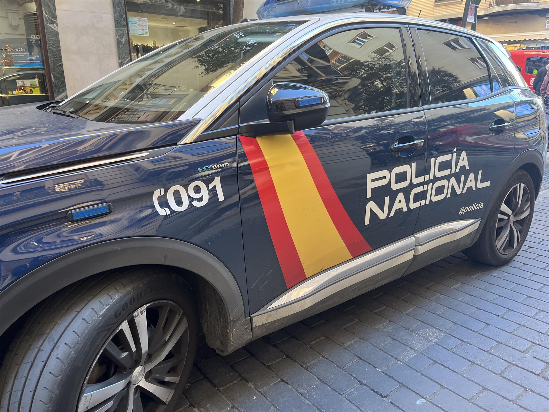 Imagen de un coche de la Policía Nacional.