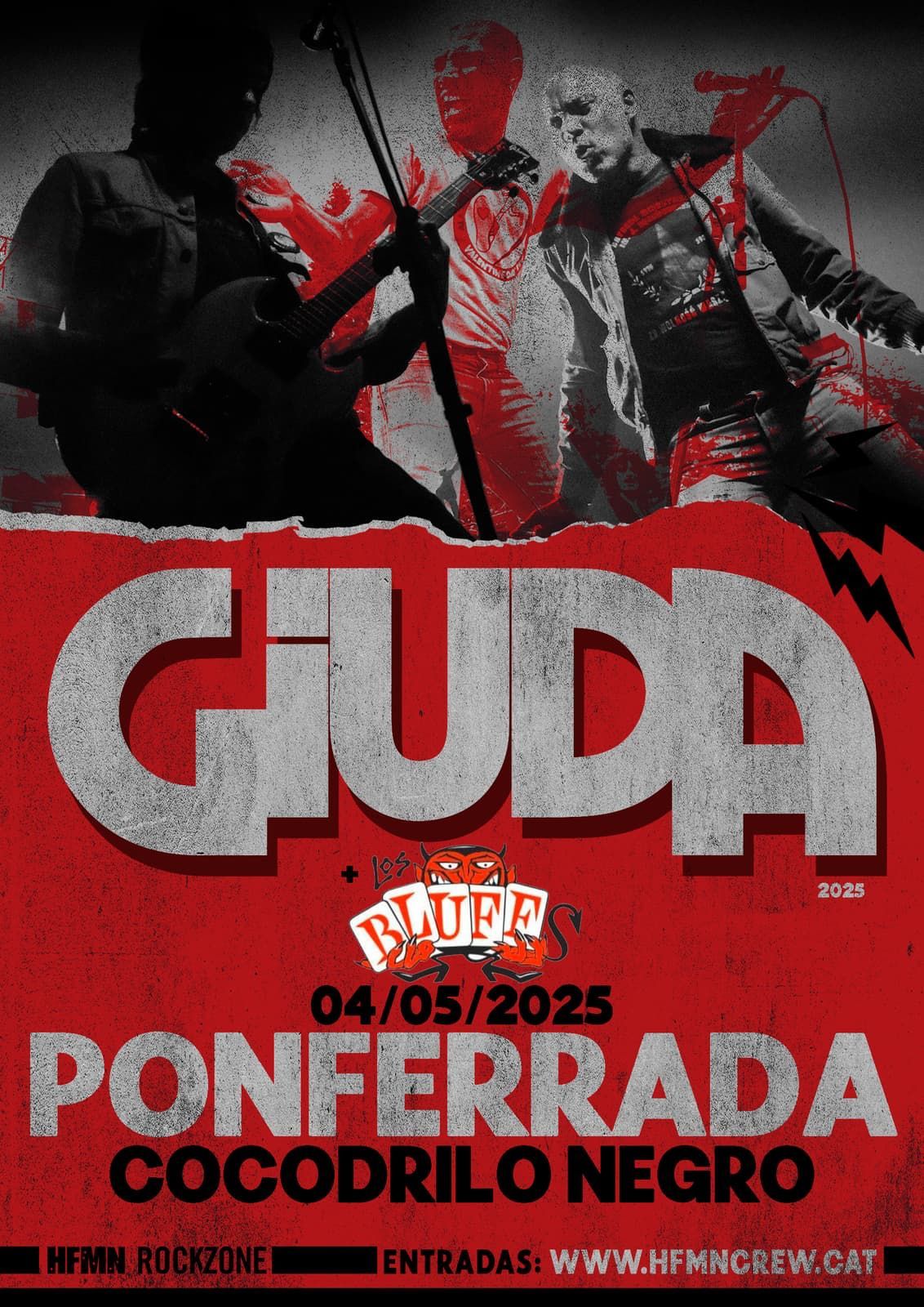Cartel del concierto.