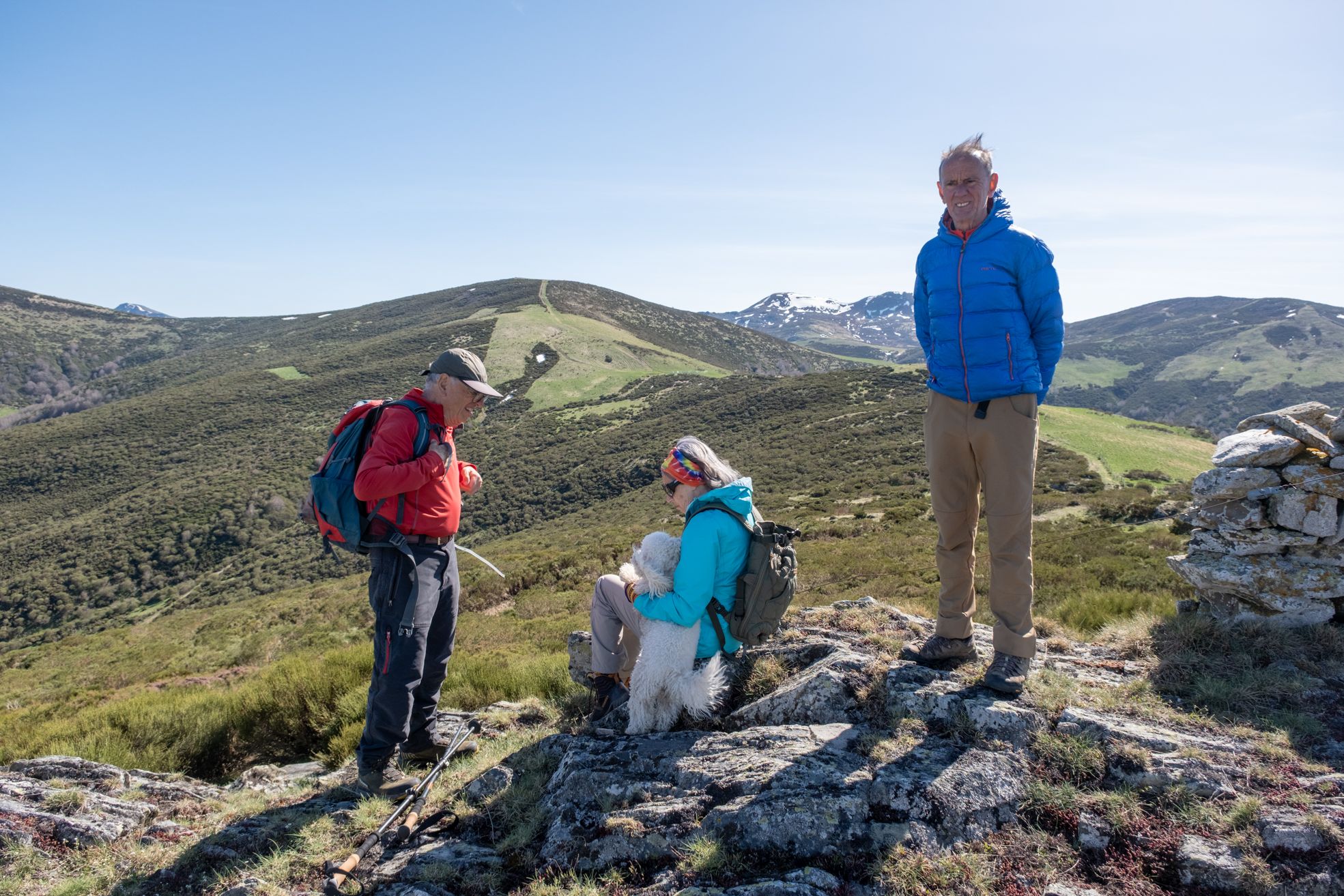 En la cumbre de la Peña del Buitre. | VICENTE GARCÍA