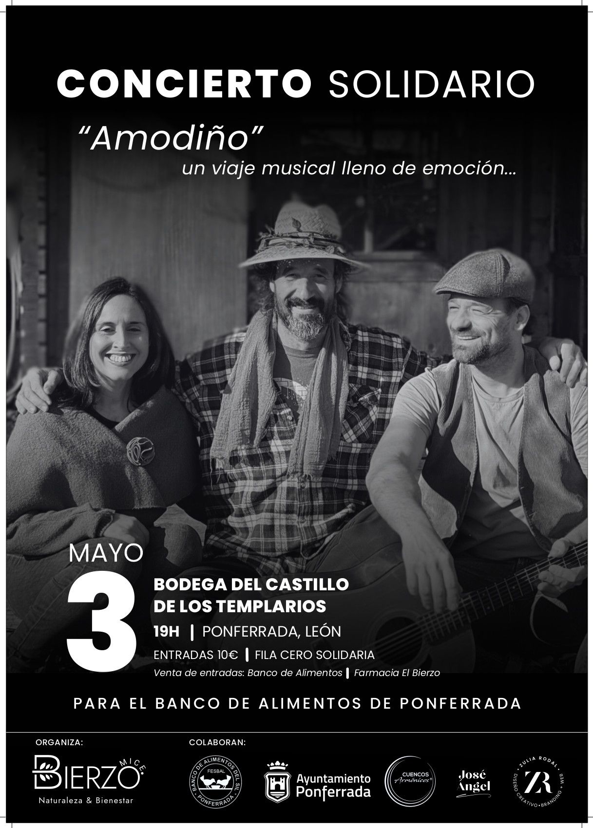 Cartel del concierto.