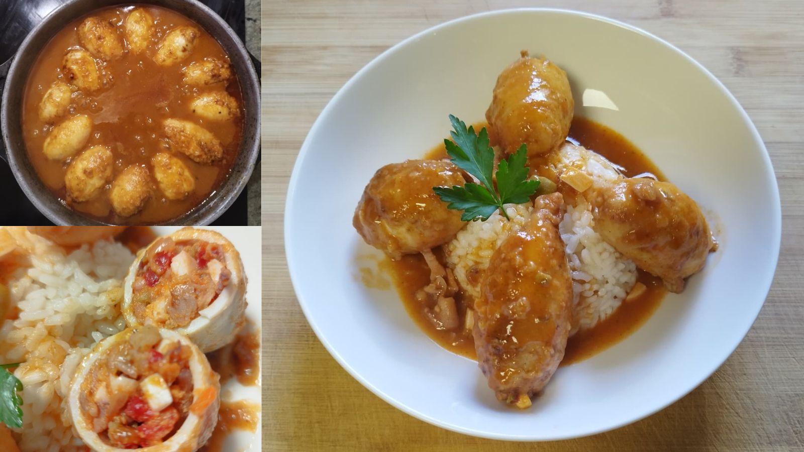 La receta de chipirones rellenos de Marcelo Ramón. La receta de chipirones rellenos de Marcelo Ramón.