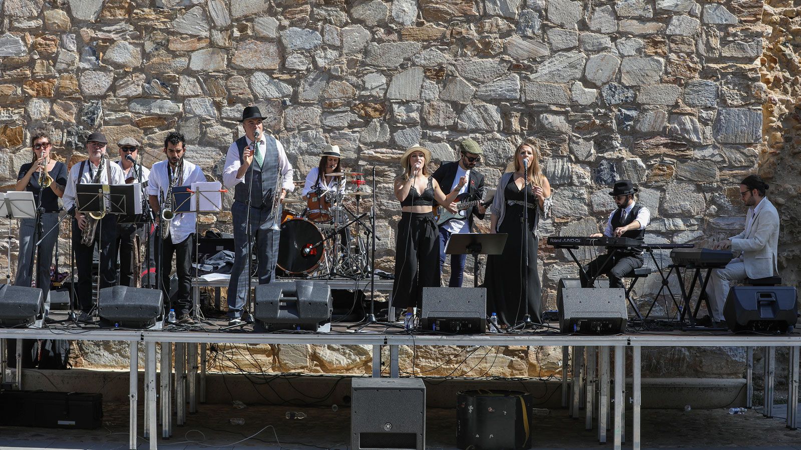 Los integrantes de la banda leonesa Goodman Collective están en plena celebración. | L.N.C