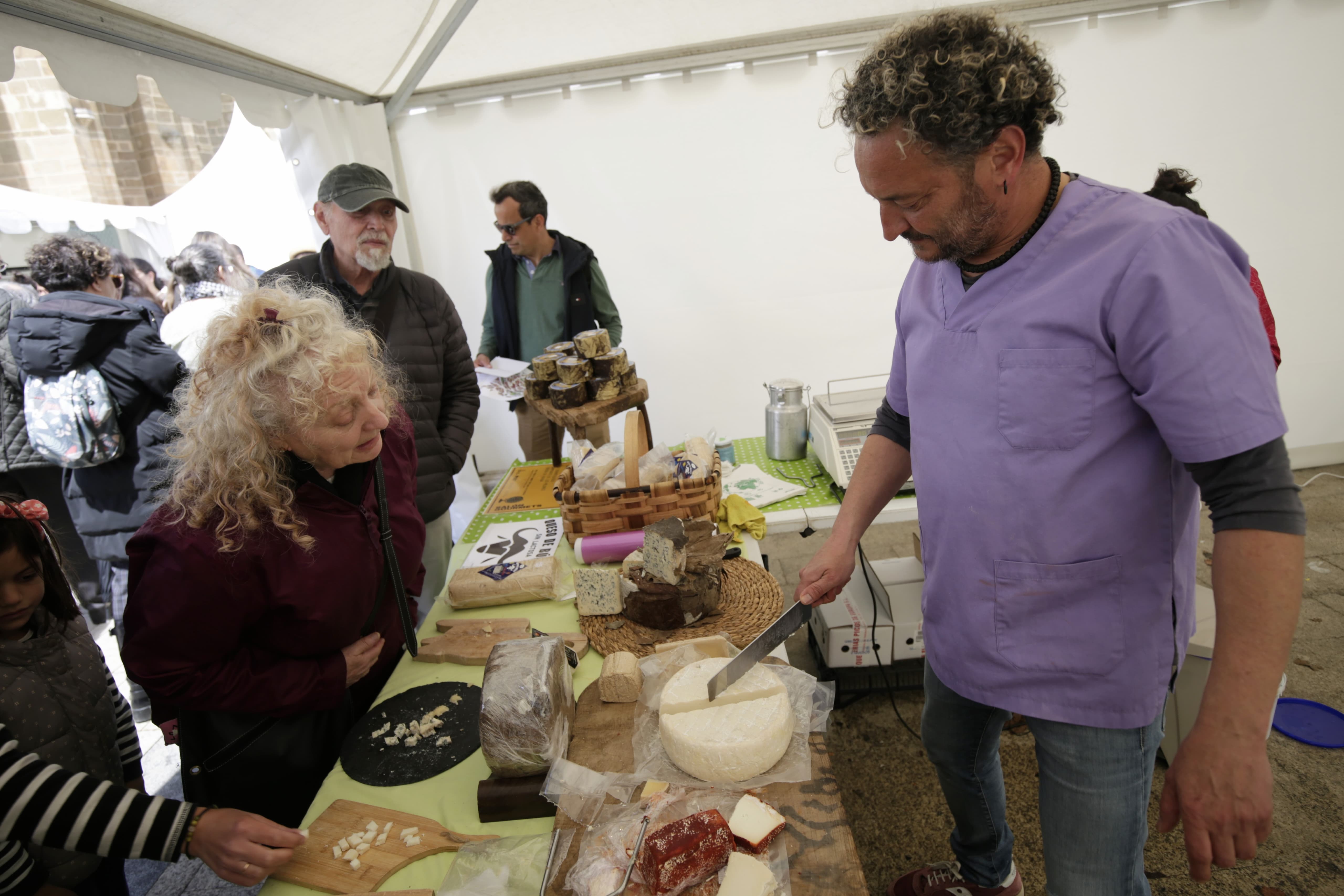 Feria del Queso de Astorga 2025. | FERNANDO OTERO