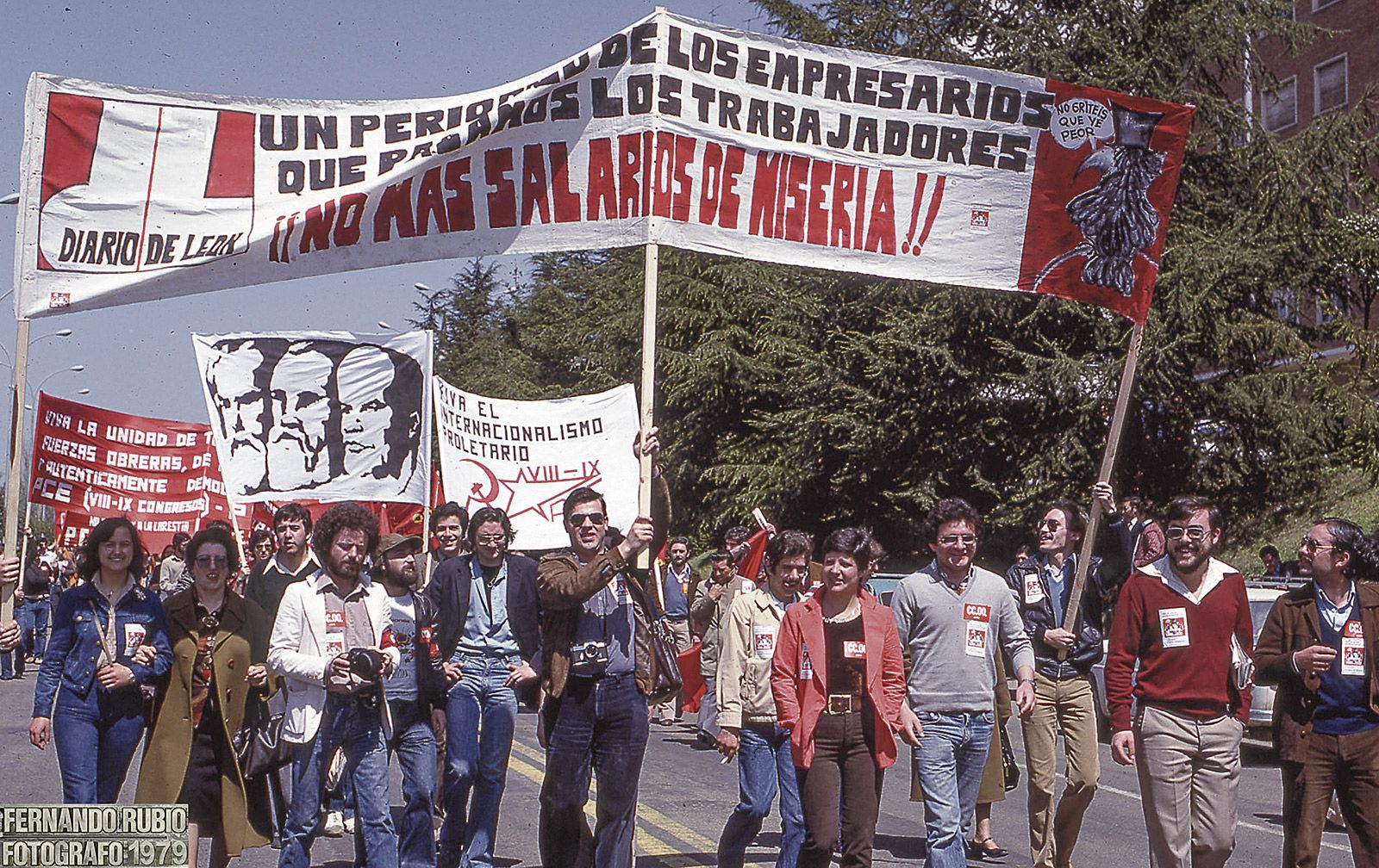 De informadores que cuentan la noticia a ser los protagonistas de la noticia aquel 1º de mayo de 1979. | FERNANDO RUBIO