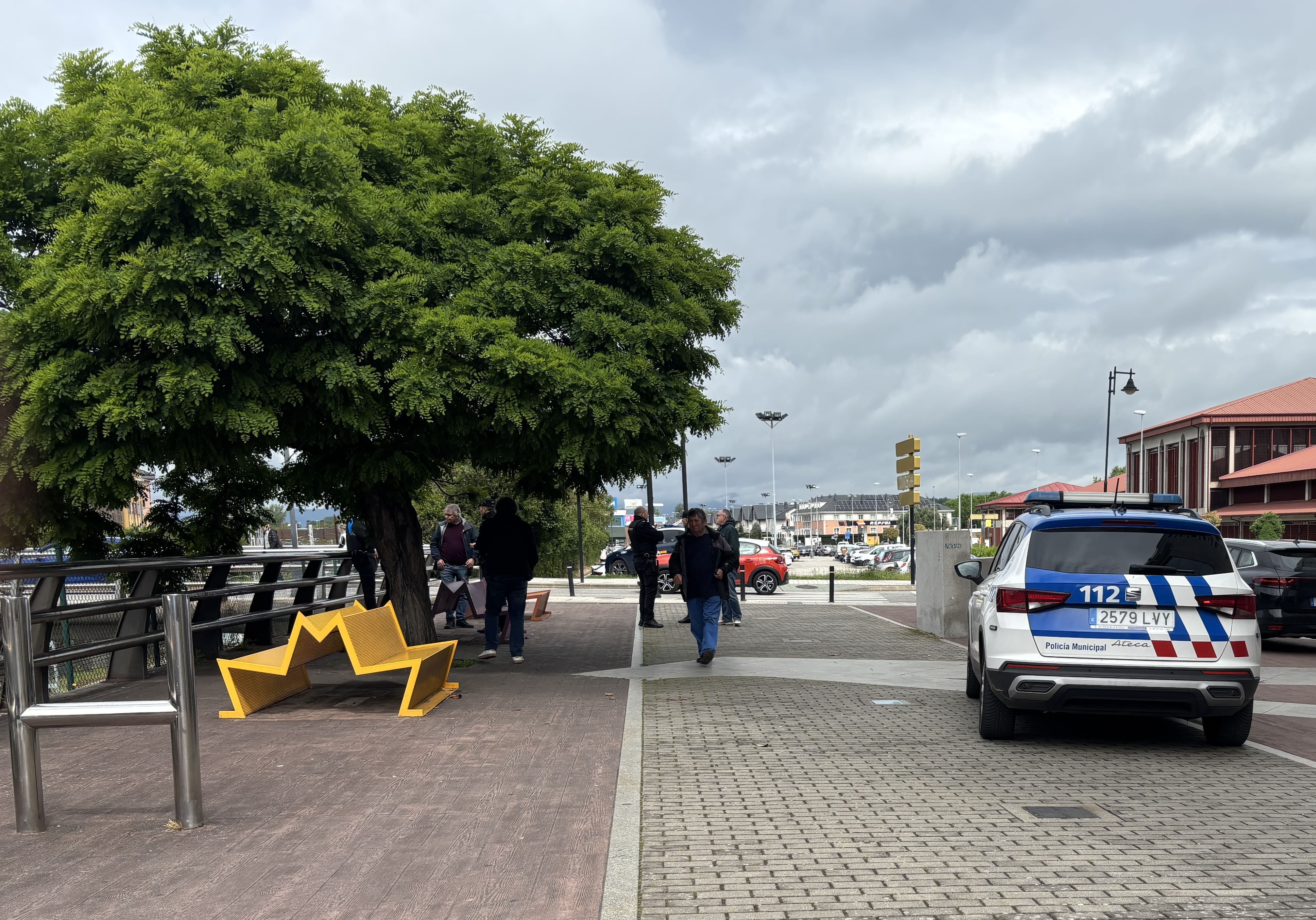 El periodista falleció frente al edificio Museum de Ponferrada. | L.N.C.