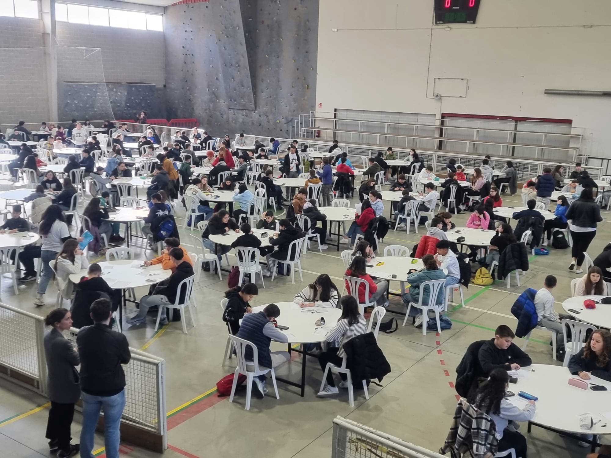Anterior edición de la competición matemática que se celebra este martes en La Bañeza. | L.N.C.
