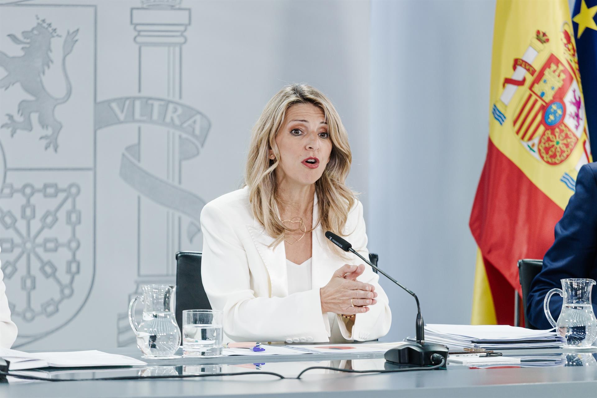 La ministra de Trabajo Yolanda Díaz. | EUROPA PRESS