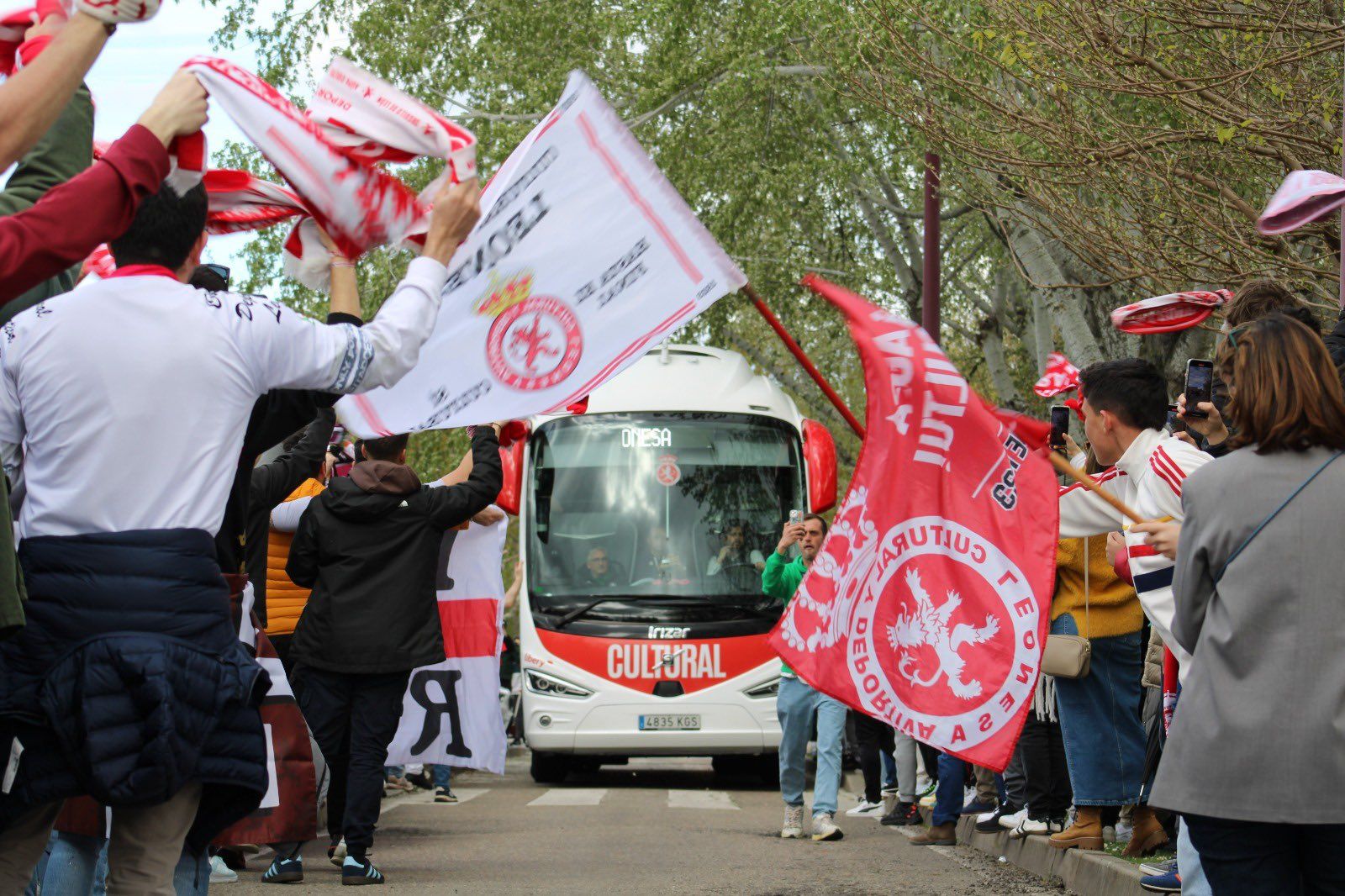 Recibimiento frente al Nástic. | CYD
