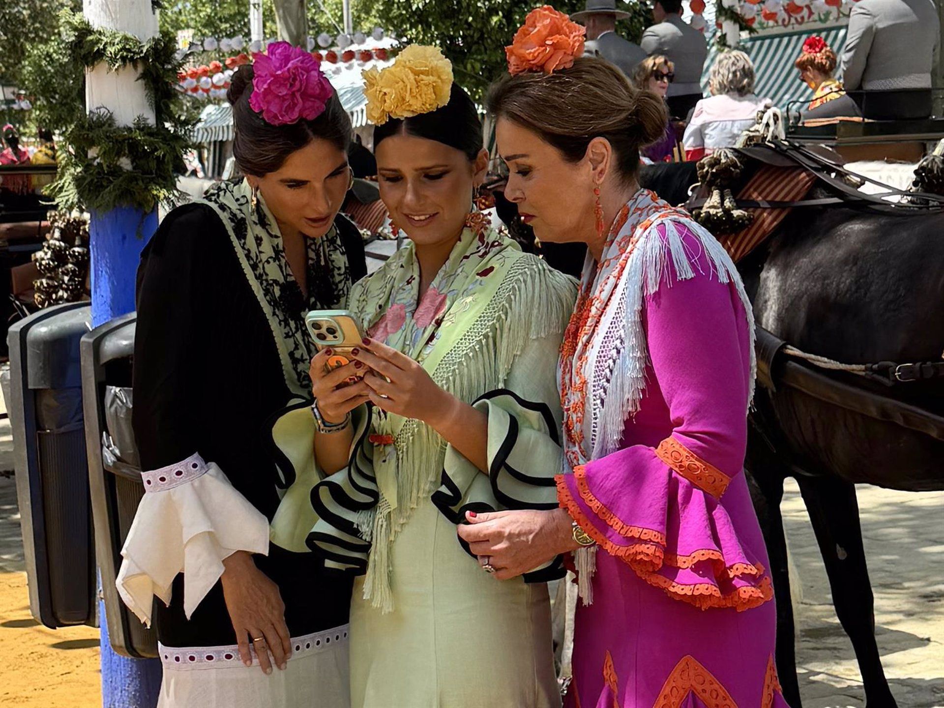 Lourdes Montes y Cayetana Rivera | EUROPA PRESS