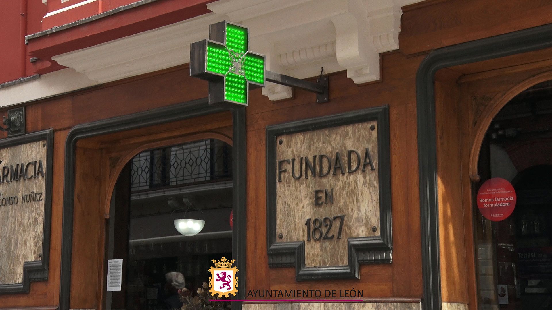 La Farmacia Merino cumplirá un siglo en 2027 como gran referente para leoneses