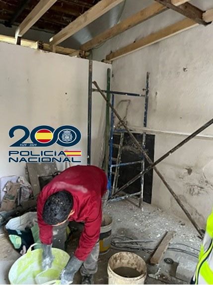 Foto de las condiciones en las que estaban las personas a las que se explotaba. | POLICIA NACIONAL