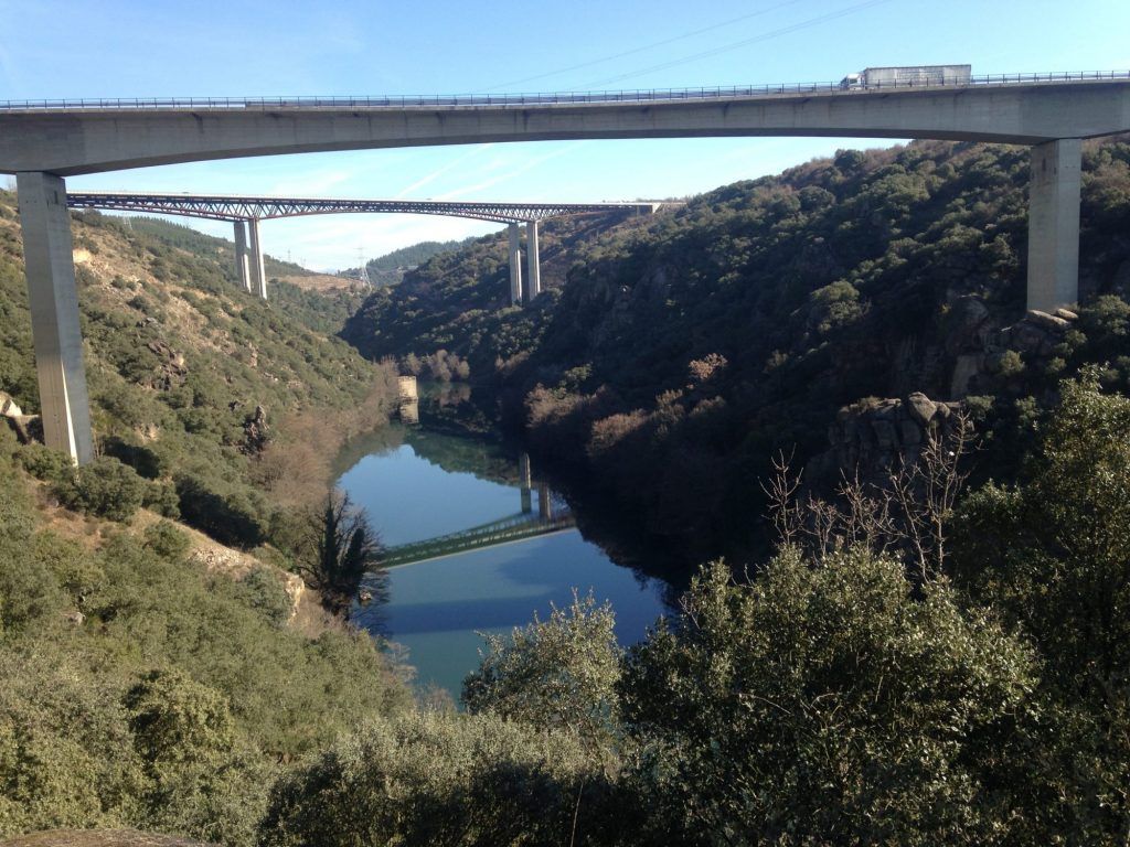 Una de las vistas de la Senda de los Romeros.