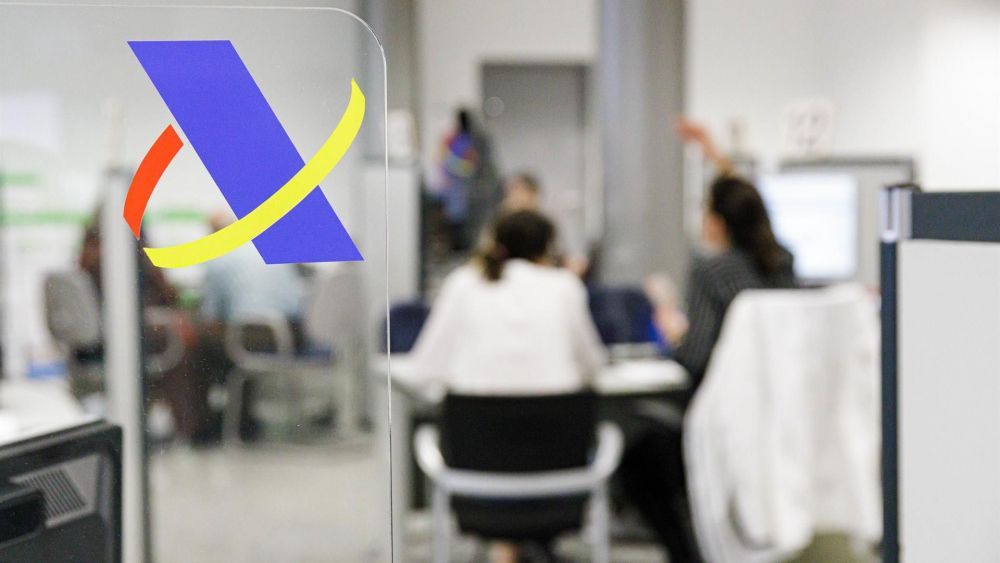 Oficina de la Agencia Tributaria en una imagen de archivo. | EUROPA PRESS